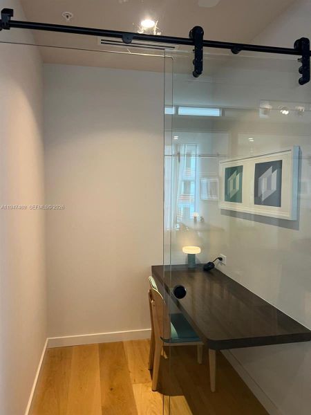 Close-up of interior finishes inside a home in , Miami (Image 6).