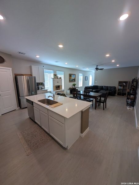 Furnished interior view inside a new home in Rose Valley, Converse (Image 10).