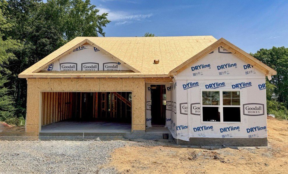 *Photo of actual home under construction Aug 2026