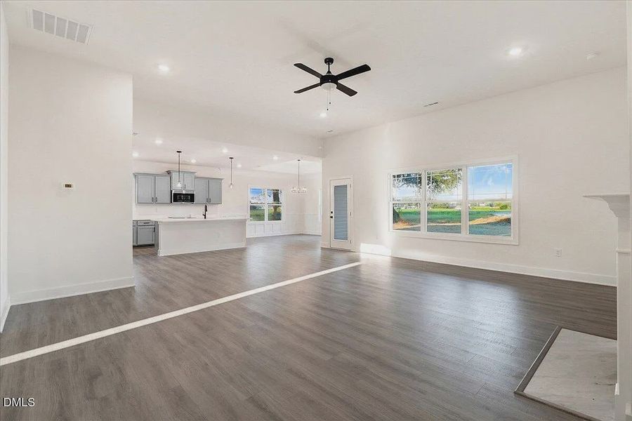 Spacious, unfurnished interior of a new home in Charlotte's Ridge, Middlesex (Image 18).