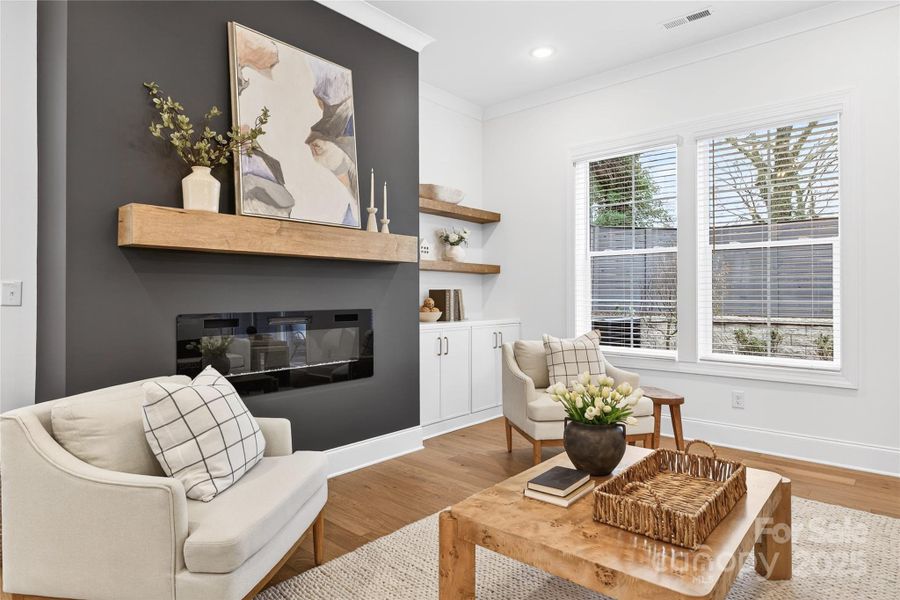 Furnished interior view inside a new home in , Charlotte (Image 35). Furnished interior view inside a new home in , Charlotte (Image 35).