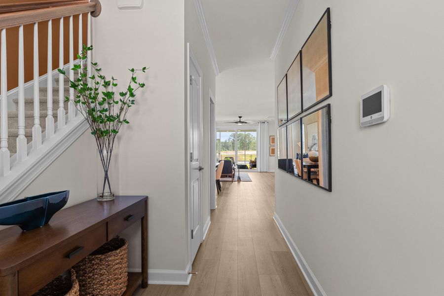 Representative furnished interior of a home built from the The Hibiscus by Chesapeake Homes in Coastal Club of the Carolinas, Calabash (Image 37).