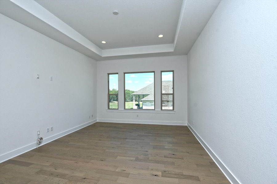 Representative unfurnished interior of a home built from the Siena III by Giddens Homes in Clearwater Ranch, Liberty Hill (Image 256).