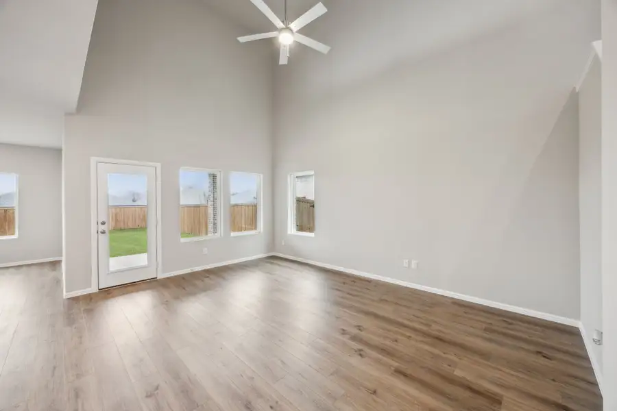 Representative unfurnished interior of a home built from the Enzo II by Megatel Homes in Sicily, Princeton (Image 10).