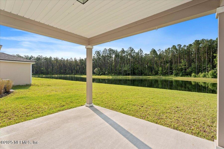 Exterior details and patio area of a home in Dunns Crossing, Jacksonville (Image 29). Exterior details and patio area of a home in Dunns Crossing, Jacksonville (Image 29).