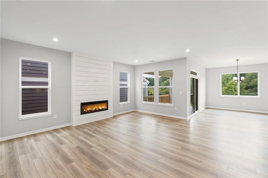 Spacious, unfurnished interior of a new home in Laurel Farms, Dallas (Image 24). Spacious, unfurnished interior of a new home in Laurel Farms, Dallas (Image 24).