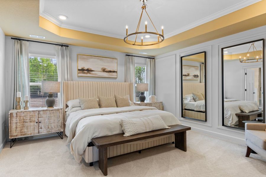 Representative furnished interior of a home built from the The Concerto by Chesapeake Homes in Highgate, Clayton (Image 15). Representative furnished interior of a home built from the The Concerto by Chesapeake Homes in Highgate, Clayton (Image 15).