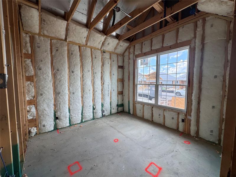 In-progress construction of a new home in Willow Springs, Creedmoor, TX (Image 24). In-progress construction of a new home in Willow Springs, Creedmoor, TX (Image 24).