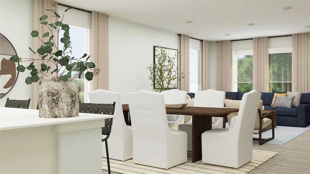 Furnished interior view inside a new home in Elm Creek, Elgin (Image 23).