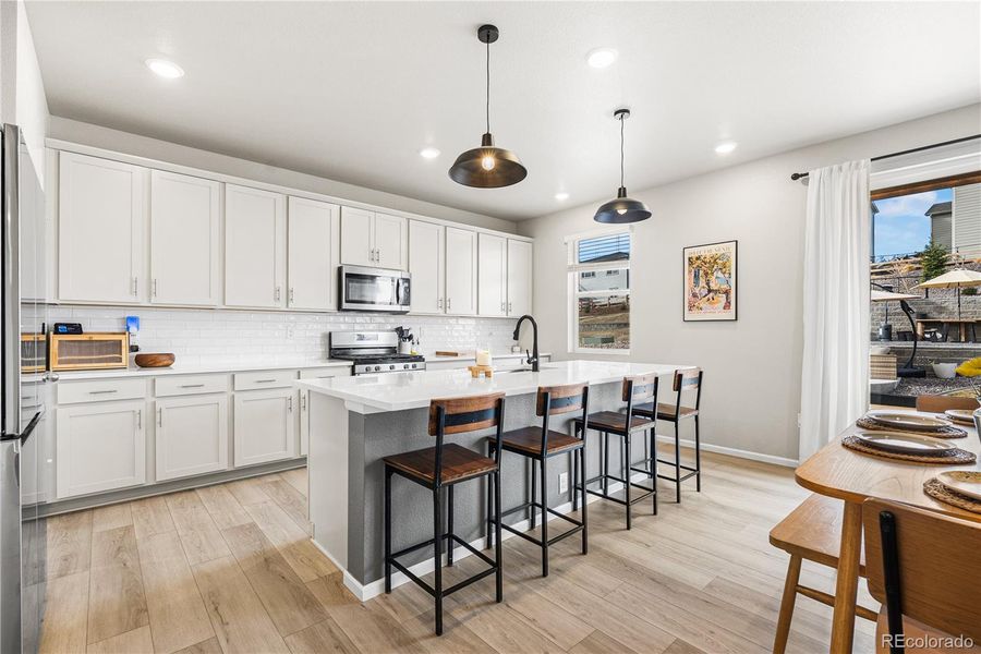 Furnished interior view inside a new home in Poudre Heights: The Alpine Collection, Windsor (Image 14).