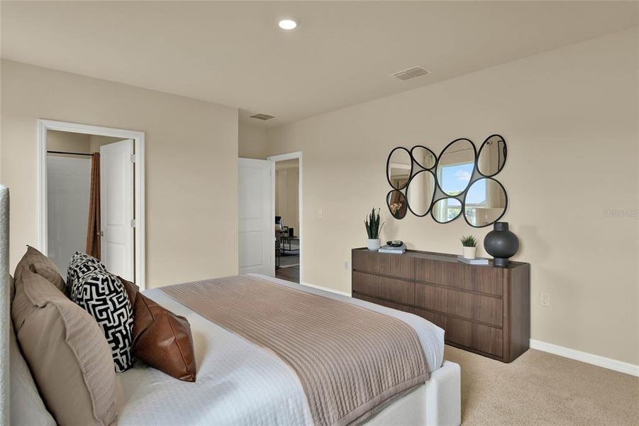 Furnished interior view inside a new home in Crossroads at Kelly Park, Apopka (Image 17).