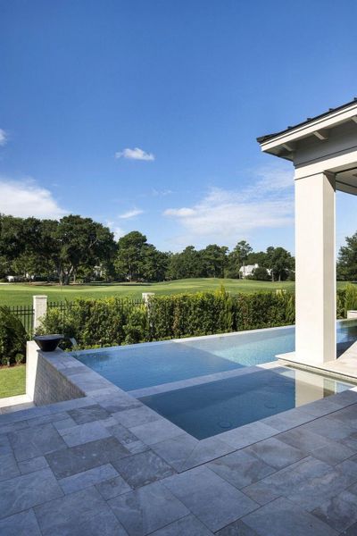 Exterior details and patio area of a home in , Charleston (Image 50). Exterior details and patio area of a home in , Charleston (Image 50).
