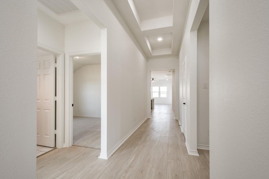 Hallway entrance. Hallway entrance.