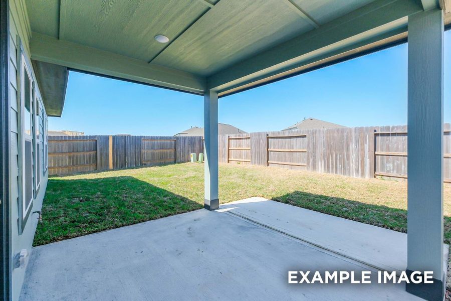 Representative exterior details of a home built from the The Luna by Davidson Homes LLC in Sunterra, Katy (Image 3).