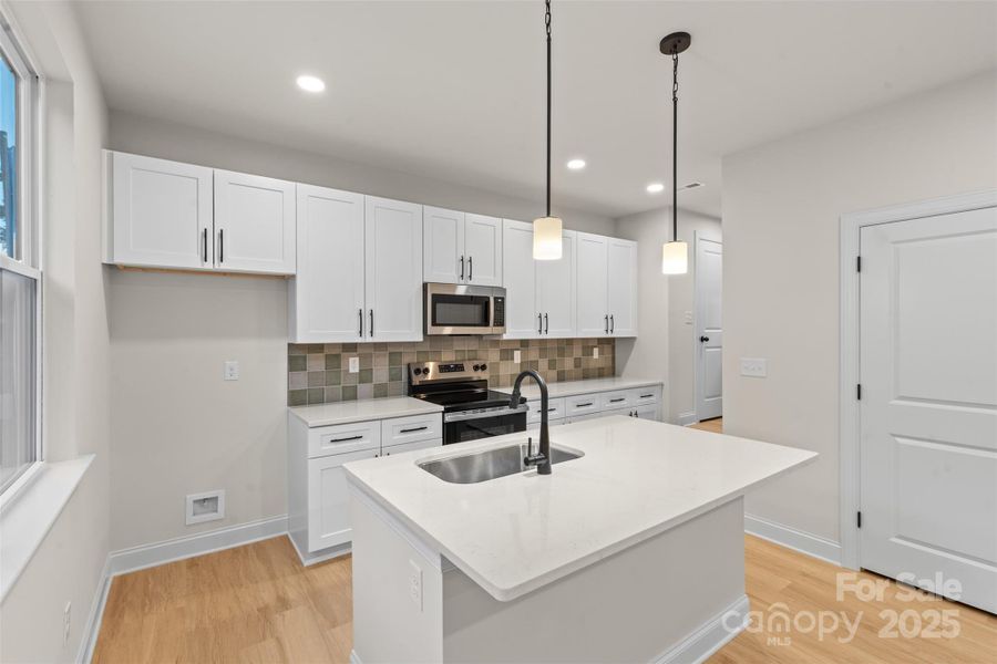 Furnished interior view inside a new home in , Statesville (Image 4).