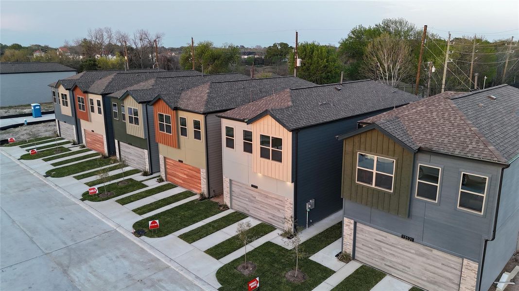 Front exterior of a new home in , Houston, TX, highlighting curb appeal (Image 23).