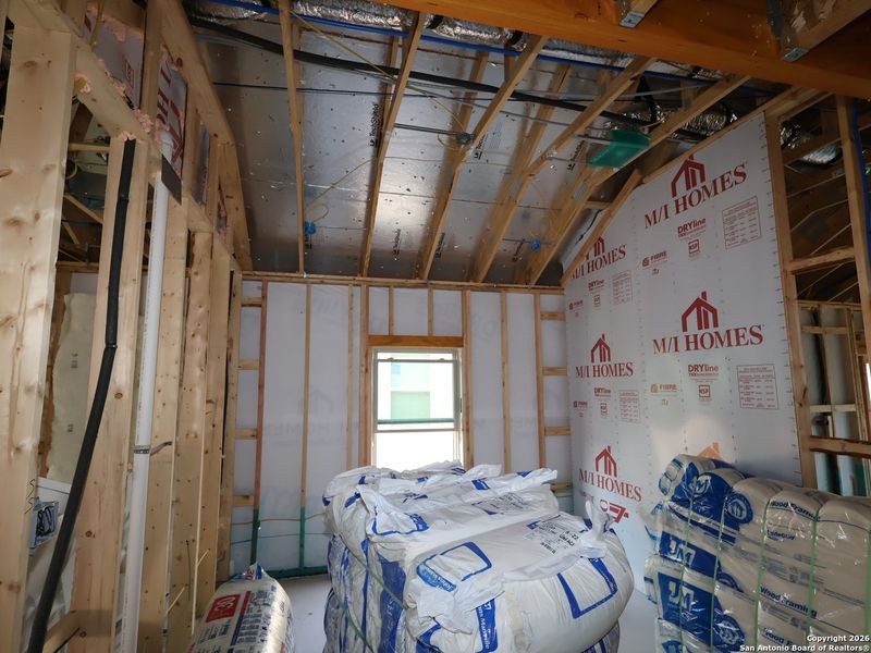 In-progress construction of a new home in Greenspoint Heights, Seguin, TX (Image 24).