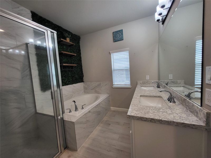 Furnished interior view inside a new home in Lexington Heights, Willis (Image 5).