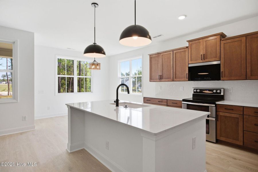 Furnished interior view inside a new home in Legacy Lakes, Aberdeen (Image 8).