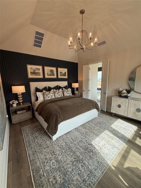 Furnished interior view inside a new home in Goodnight Ranch, Austin (Image 14). Furnished interior view inside a new home in Goodnight Ranch, Austin (Image 14).