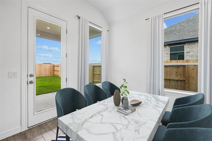 Furnished interior view inside a new home in Lago Mar, Texas City (Image 12).