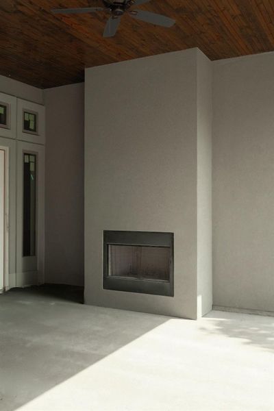 Exterior details and patio area of a home in , Belton (Image 17).