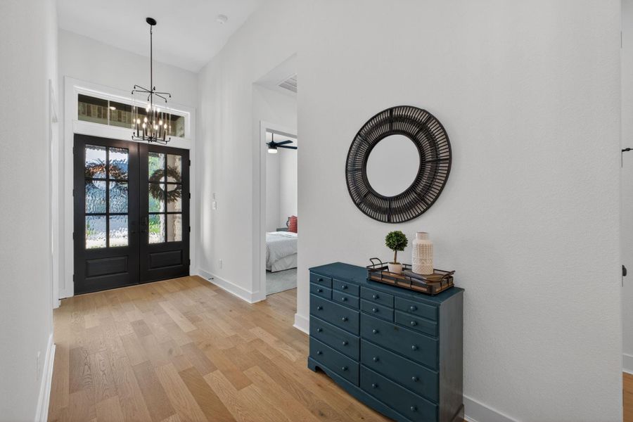 Furnished interior view inside a new home in Cross Creek West, Fulshear (Image 35).