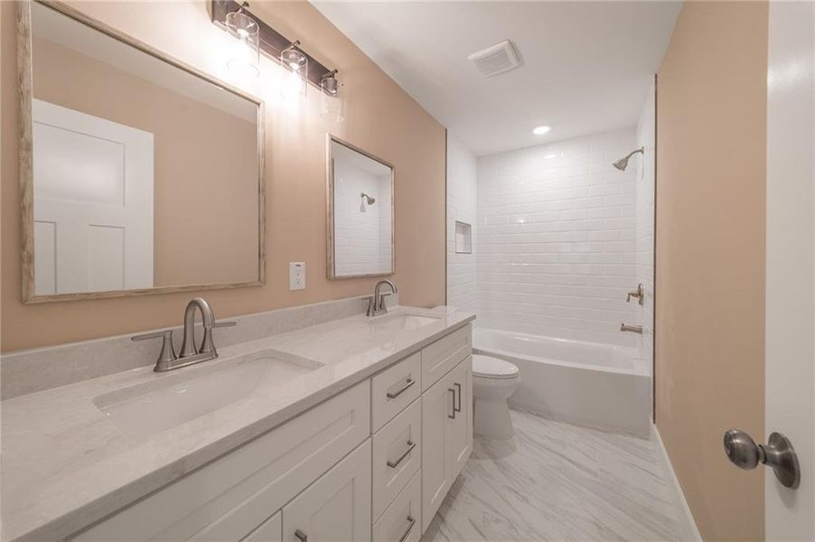 Furnished interior view inside a new home in , Woodstock (Image 21).