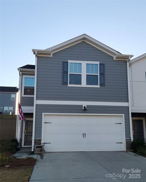 Front exterior of a new home in Georgetown Crossing, Kannapolis, NC, highlighting curb appeal (Image 2).