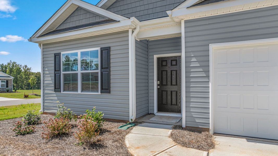 Exterior details and patio area of a home in Waverly Place, Linwood (Image 3).