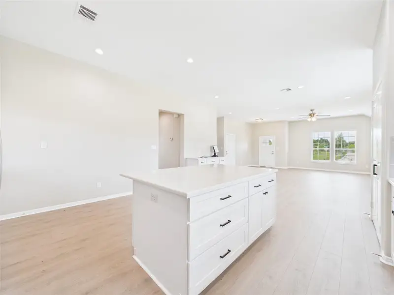 Furnished interior view inside a new home in , Santa Fe (Image 8). Furnished interior view inside a new home in , Santa Fe (Image 8).