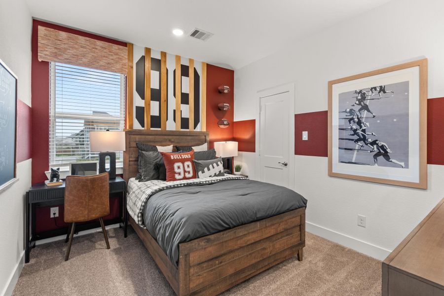 Furnished interior view inside a new home in Balmoral, Atascocita (Image 14).