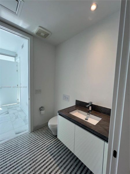 Furnished interior view inside a new home in , Miami (Image 9).