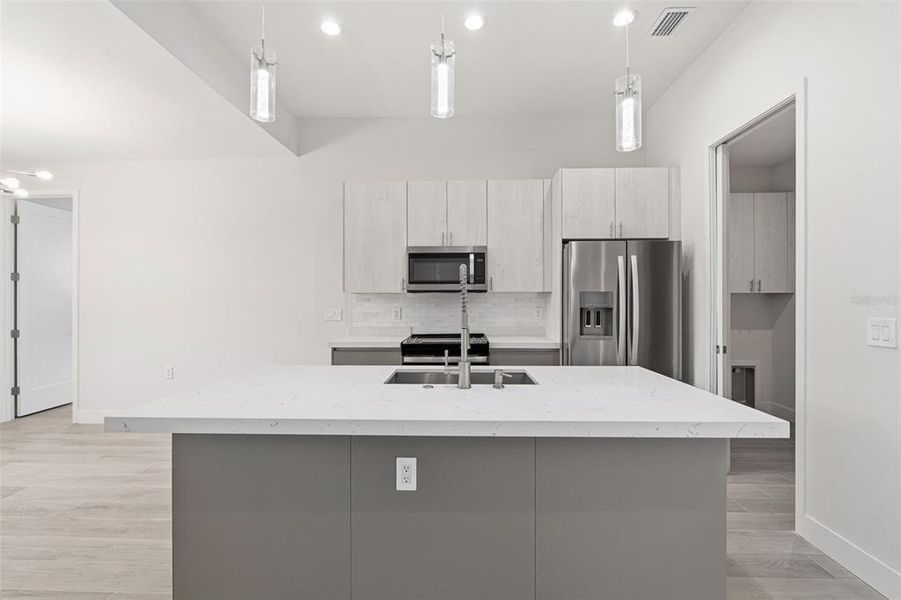 Furnished interior view inside a new home in , Port Charlotte (Image 6). Furnished interior view inside a new home in , Port Charlotte (Image 6).