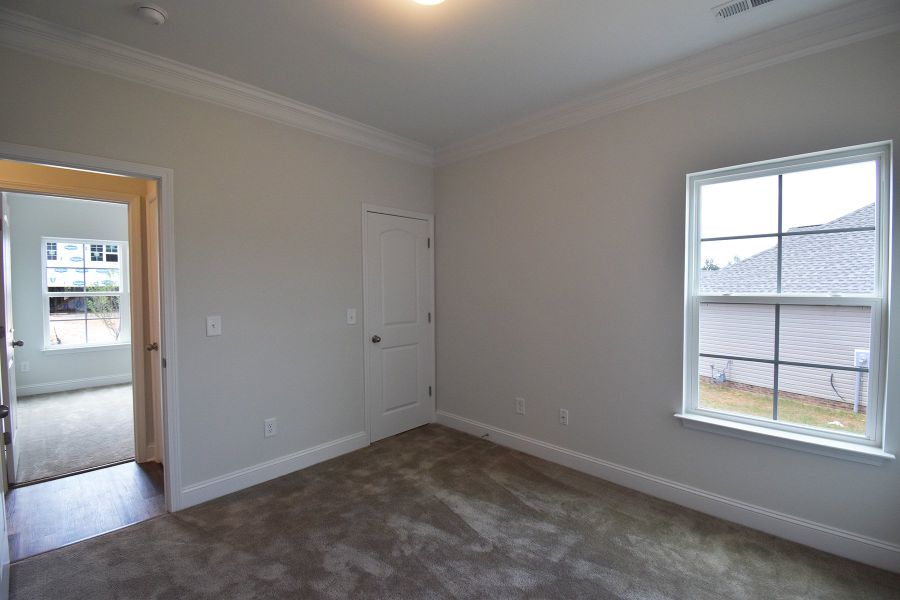 Representative unfurnished interior of a home built from the Ellerbe by Keystone Homes NC in Sullivans Reserve, Walkertown (Image 21).