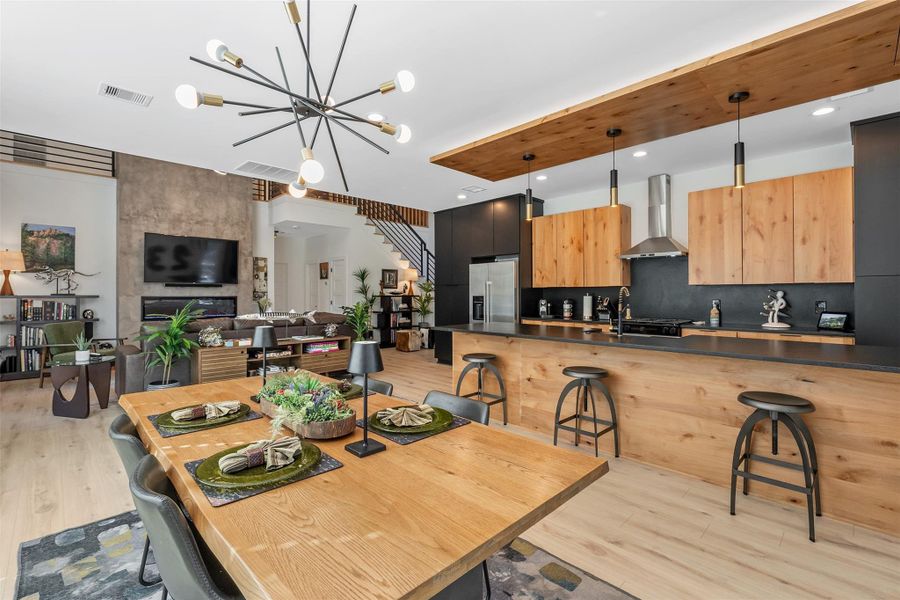 Furnished interior view inside a new home in , Montgomery (Image 17). Furnished interior view inside a new home in , Montgomery (Image 17).