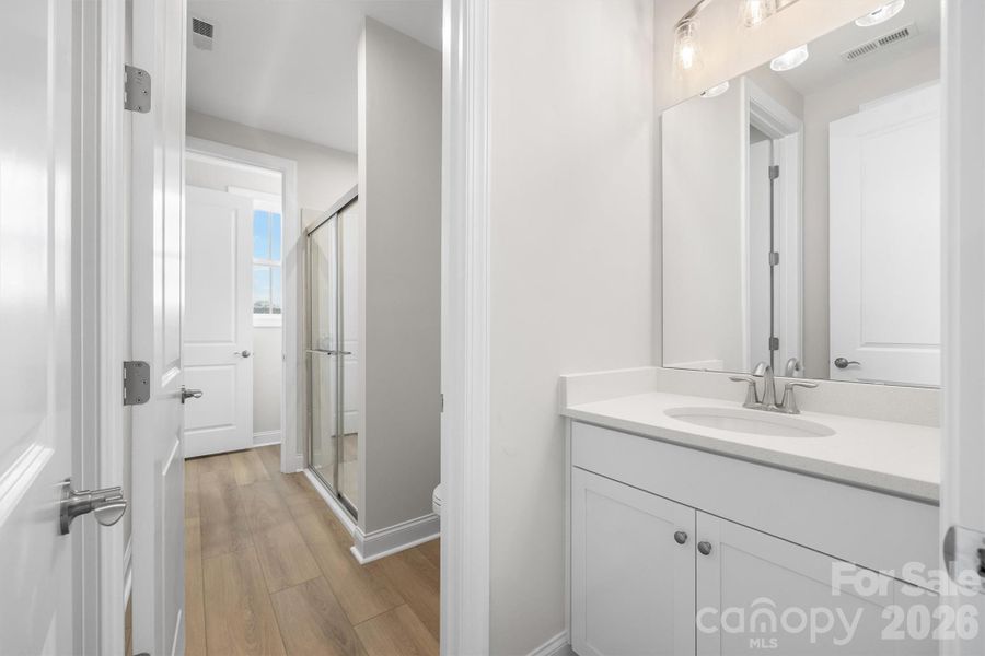 Furnished interior view inside a new home in Handsmill on Lake Wylie, York (Image 11).