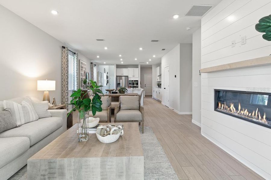 Furnished interior view inside a new home in Seminole Palms, Palm Coast (Image 60).
