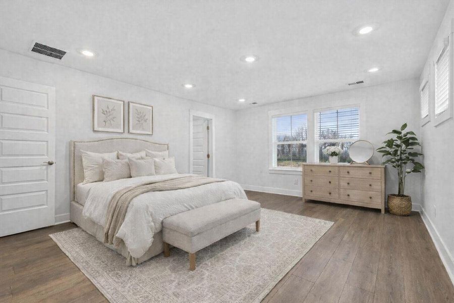 Furnished interior view inside a new home in The Coves at Lakes of Cane Bay, Summerville (Image 14).