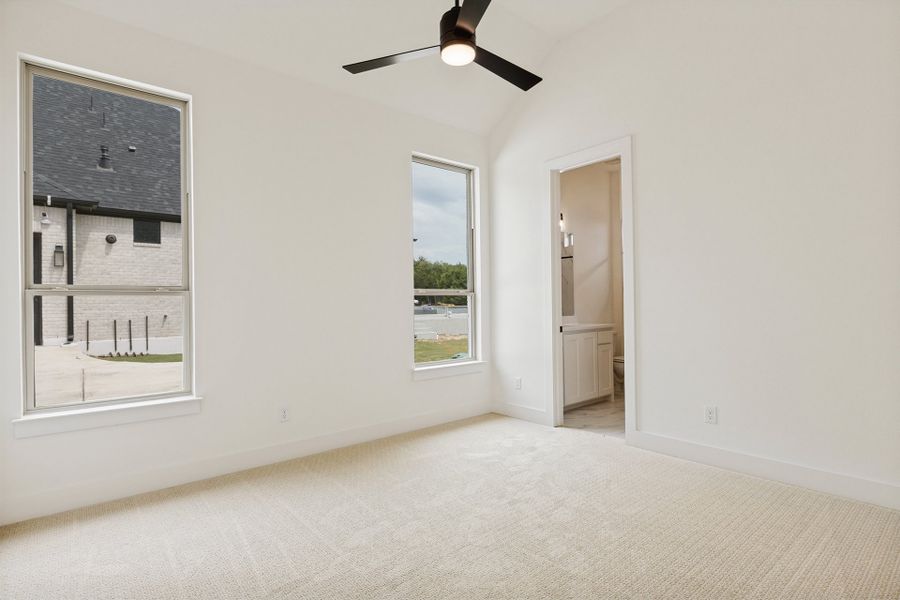 Spacious, unfurnished interior of a new home in Hilltop Ranch, Leander (Image 31). Spacious, unfurnished interior of a new home in Hilltop Ranch, Leander (Image 31).