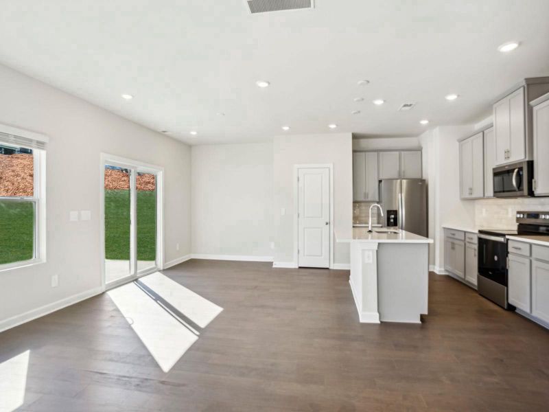 Our open-concept floorplan makes hosting and gatherings much more fun. Our open-concept floorplan makes hosting and gatherings much more fun.