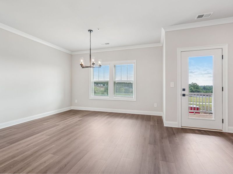 Spacious, unfurnished interior of a new home in Martin Springs - Highland Series, Lawrenceville (Image 15).