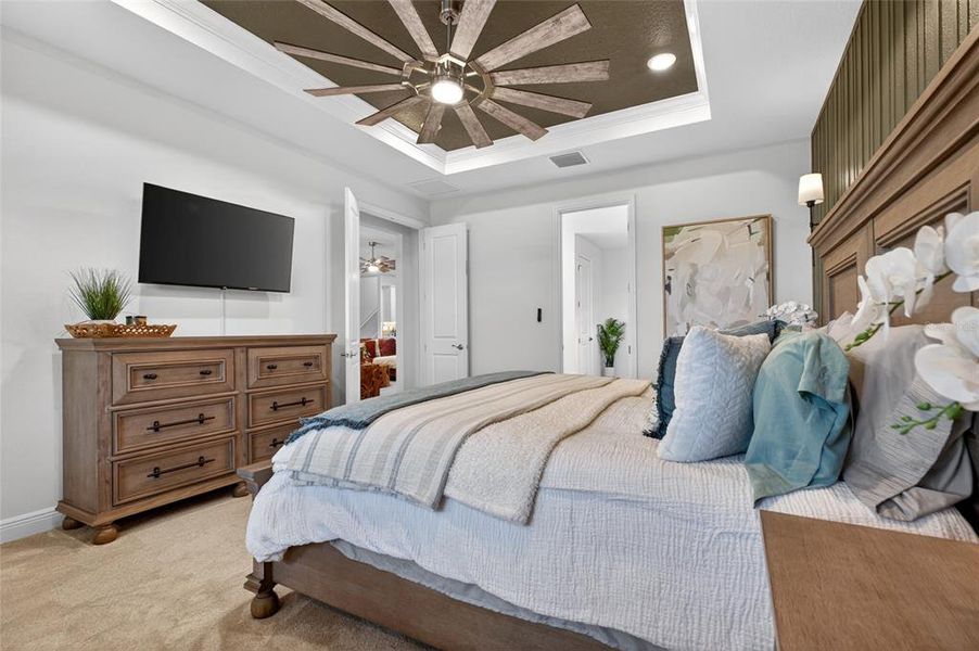 Furnished interior view inside a new home in Seaire, Parrish (Image 19).