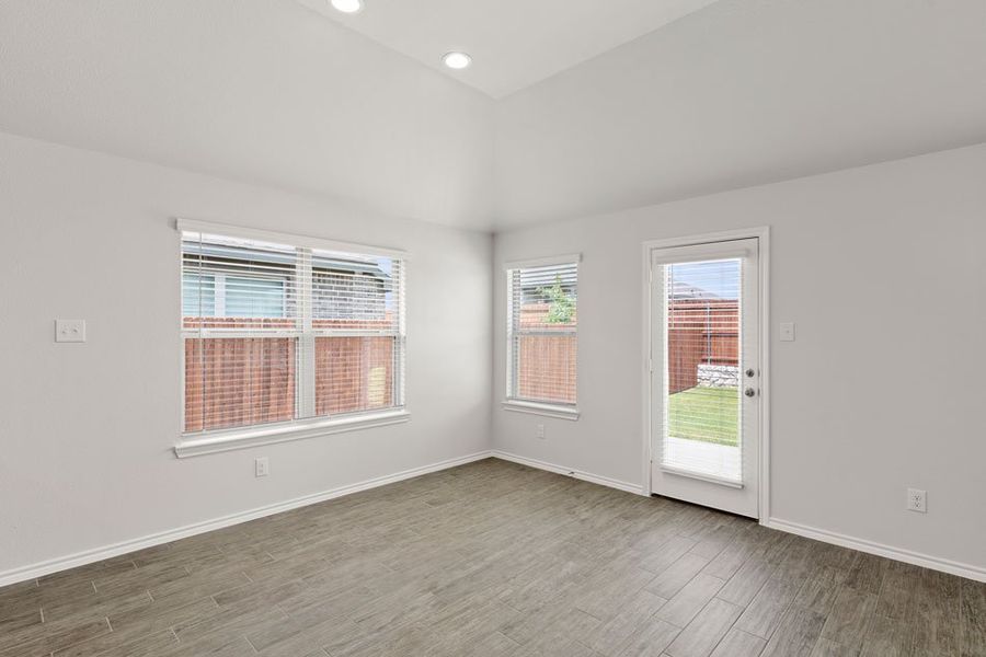 Front exterior of a new home in Northspur, Terrell, TX, highlighting curb appeal (Image 12). Front exterior of a new home in Northspur, Terrell, TX, highlighting curb appeal (Image 12).