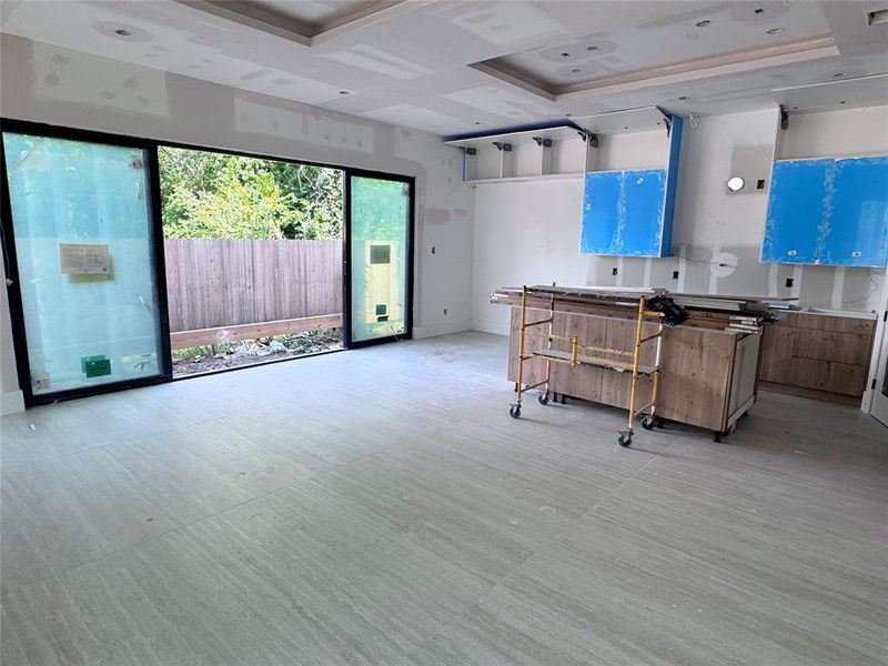 Furnished interior view inside a new home in , Stafford (Image 4).