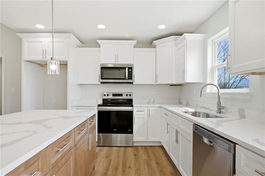 Furnished interior view inside a new home in , Eton (Image 14).