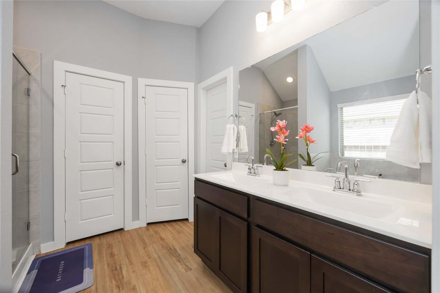 Furnished interior view inside a new home in Marvida, Cypress (Image 23). Furnished interior view inside a new home in Marvida, Cypress (Image 23).