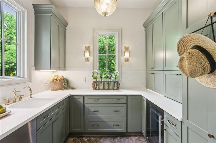 Furnished interior view inside a new home in , Marietta (Image 4).