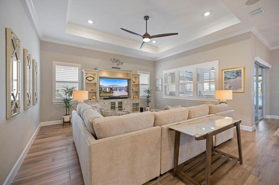Furnished interior view inside a new home in , Englewood (Image 20).