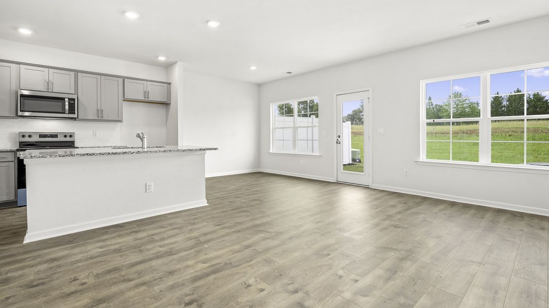 Spacious, unfurnished interior of a new home in Brightwood Farm, Whitsett (Image 12).
